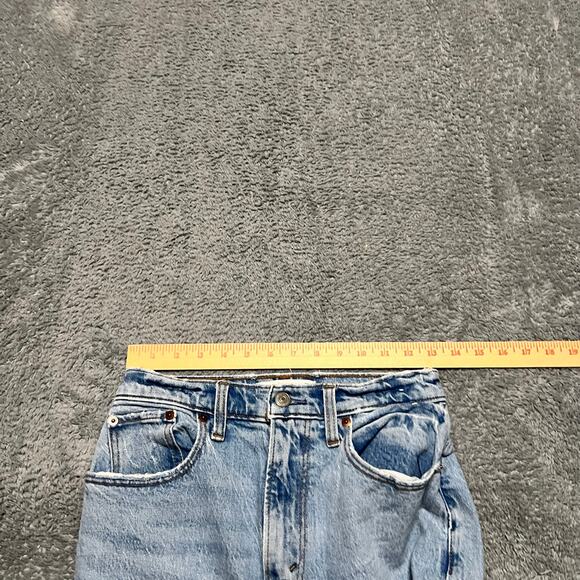 Abercrombie & Fitch Jeans Womens 26 /2 90s Straight High Rise Curve Love - Picture 8 of 11